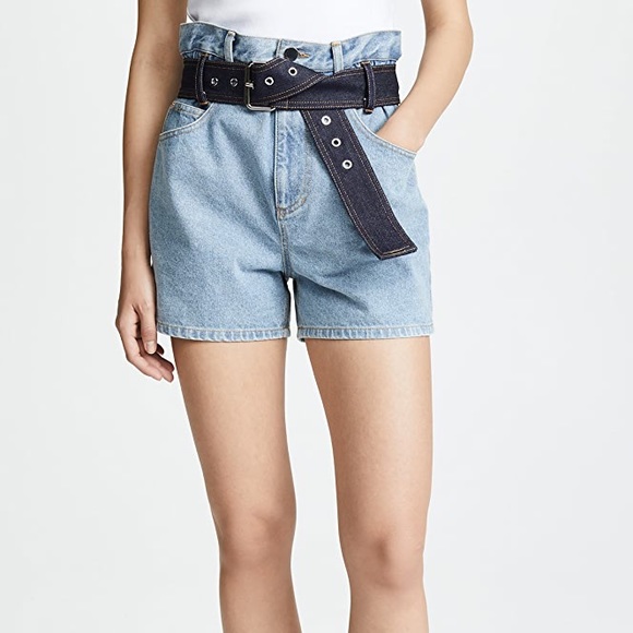 3.1 Phillip Lim Denim Shorts - Picture 1 of 4